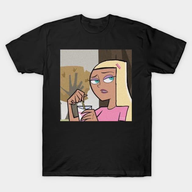 Blonde girl T-Shirt by DiorBrush